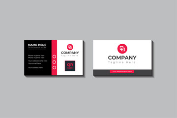 Modern and simple Business Card Template For company Corporate Style, Creative And Simple business card design