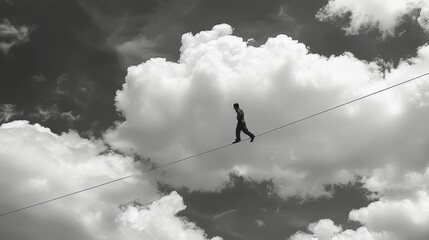 Balancing emotions  walking thin line for psychological stability and emotional control