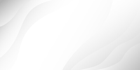 Abstract light background design with wavy lines with gradient Vector white - gray horizontal template for business official formal invitation prestigious certificate announcement presentation 3d