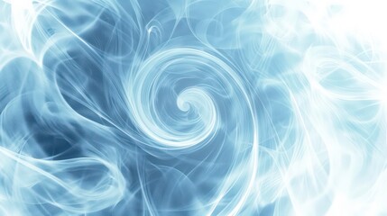 Obraz premium Animated png magic wind swirl on white background with white fast speed trail. Abstract animated png magic wind swirl. Generative AI