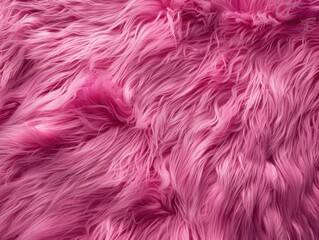 Fototapeta premium A close-up shot of soft pink fur texture