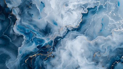 Obraz premium Marble granite blue background wall surface white pattern graphic abstract light elegant gray for do floor ceramic counter texture stone slab smooth tile silver natural for interior decoration.