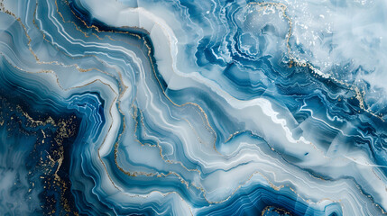 Naklejka premium Marble granite blue background wall surface white pattern graphic abstract light elegant gray for do floor ceramic counter texture stone slab smooth tile silver natural for interior decoration.