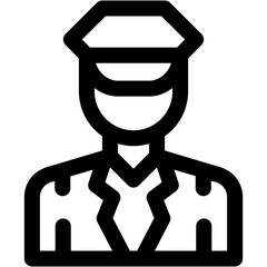 pilot vector design icon logo