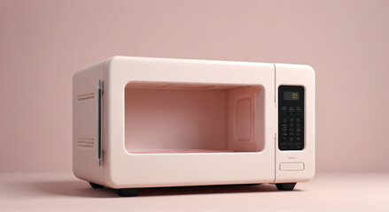 Fototapeta premium microwave oven isolated