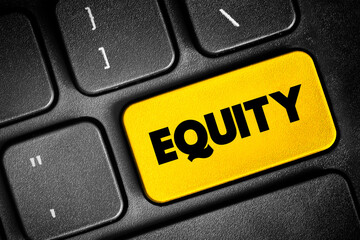 Equity is ownership of assets that may have debts or other liabilities attached to them, text...