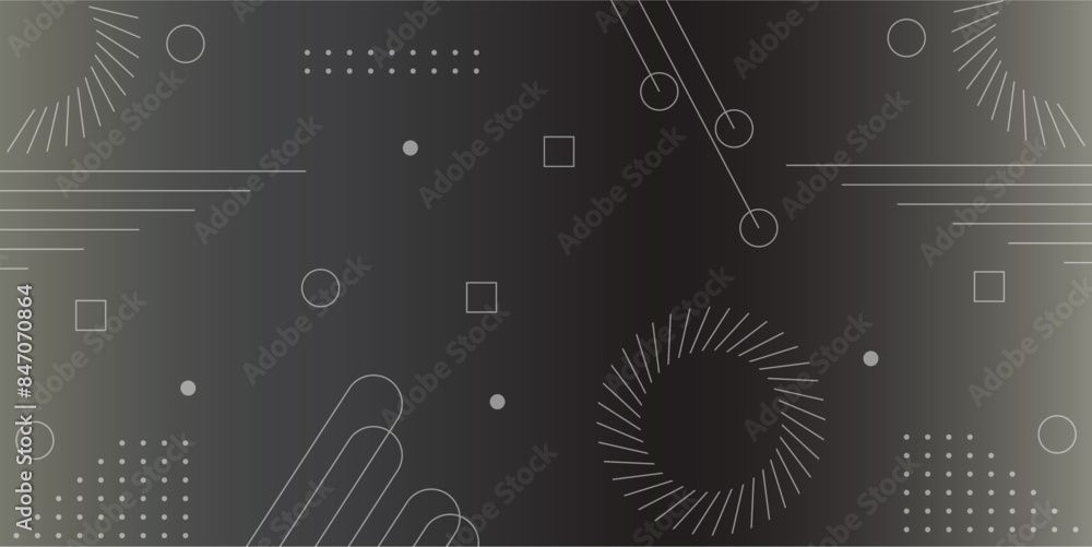 Poster geometric shape gradient background. abstract line shape gradient background