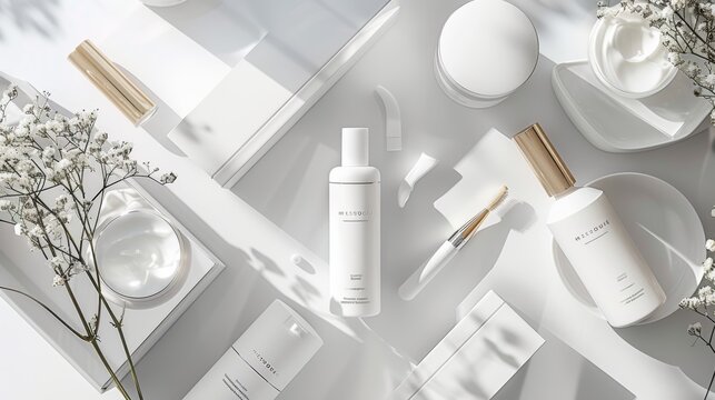 Luxury Mesotherapy Product Collection with Modern Packaging for Effective Skincare Solutions