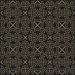 Vector seamless geometric pattern texture