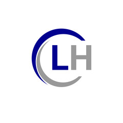 Alphabet letters Initials Monogram logo LH, INITIAL Letter LH logo design, template vector illustration. LH Initial Letter Logo design vector template, Graphic Alphabet Symbol for Corporate Business.
