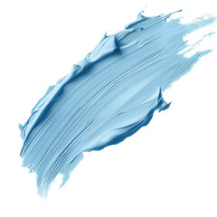 Fototapeta premium Lipstick, Paint and Foundation smudge, Transparent background, with Generative AI. 