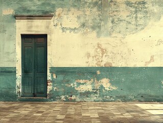 old abandoned building