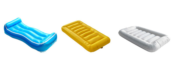 Inflatable pool mattress