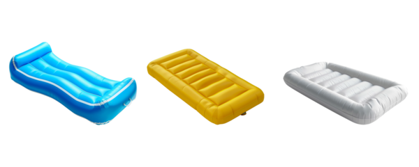 Inflatable pool mattress