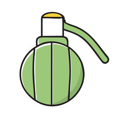 Combat Grenade Icon, AI Generative