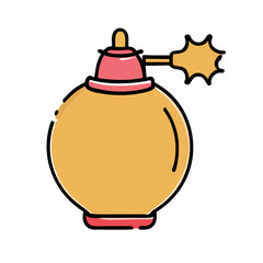 Obraz premium Combat Grenade Icon, AI Generative