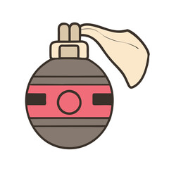 Obraz premium Combat Grenade Icon, AI Generative