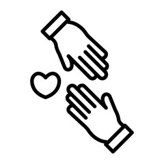 Help Vector Line Icon