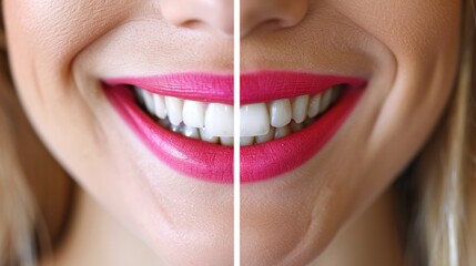 Smile transformation  before and after images of dental crown and veneer enhancements