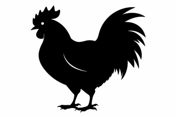 Chicken, Hen  silhouette , icon