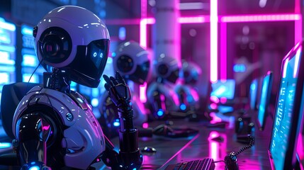 Futuristic robot, AI Generated - 7