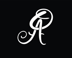 OA,alphabets,AO,A and O,O and A logo monogram abstract letter,