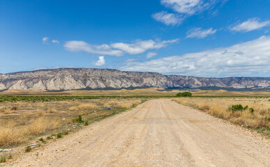 Dinosaur National Monument in Colorado and Utah in the spring