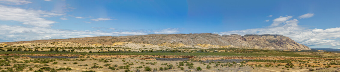 Dinosaur National Monument in Colorado and Utah in the spring