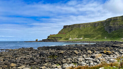 Giants causeway north ireland cliffs coasline