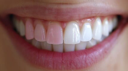 Fototapeta premium Dental crowns veneers smile transformation before after comparison for stunning results