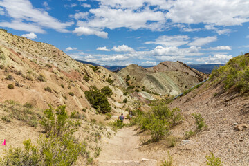 Dinosaur National Monument in Colorado and Utah in the spring
