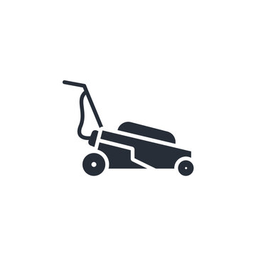 recommend clip art: lawn mower icon. vector.Editable stroke.linear style sign for use web design,logo.Symbol illustration.