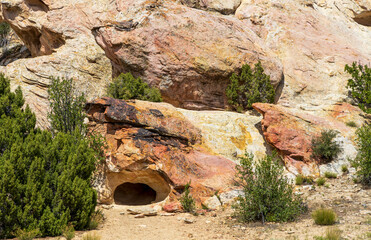 Dinosaur National Monument in Colorado and Utah in the spring