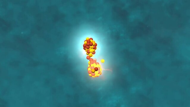 Spontaneous fusion chain reaction