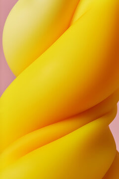 Elastic figure symbolising plus size body with folds and fat rolls