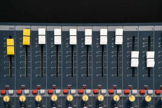Sound mixer and controller with various knobs