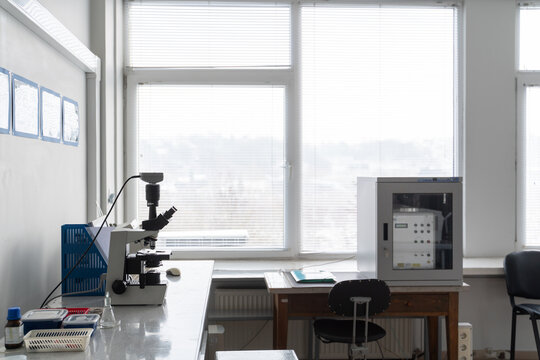 Workplace At Laboratory