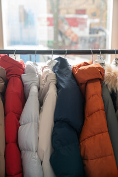 Rack of Winter Coats