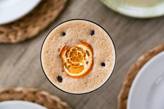 Gourmet coffee cocktail 