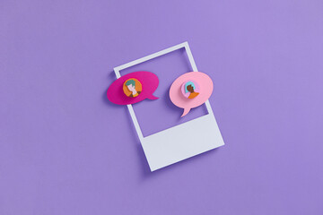 Chat Notification Mobile Phone Bubble Message