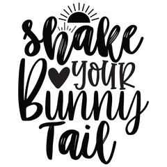 shake your bunny tail illestrator design
