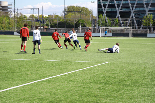 Fototapeta soccer game