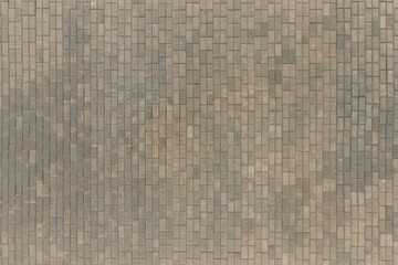 top view of the texture of paving slabs on pedestrian path