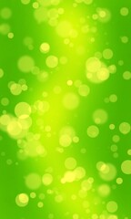 Defocused lights on green blurred background