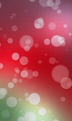 Bokeh on gradient blurred background