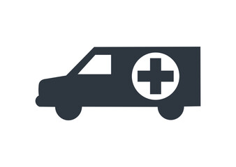 Emergency first aid vehicle symbol