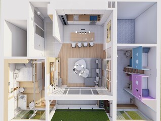 interior of a house