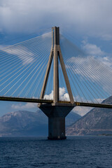 suspension bridge, Patra Greece