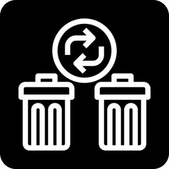 ecology and environment,garbage,waste,recycle bin,recycle,bin,can.svg