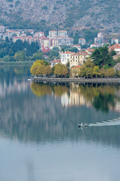 view of the city of Kastoria